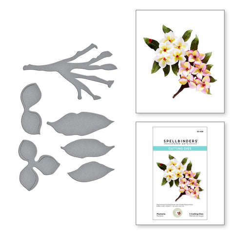 Spellbinders Plumeria