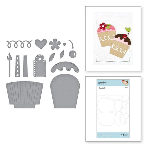 Spellbinders Party Cupcake Pocket