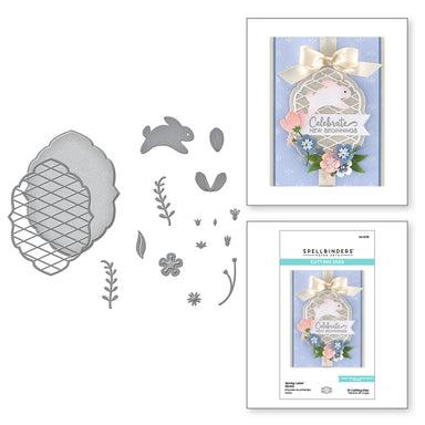 Spellbinders Spring Label Motifs