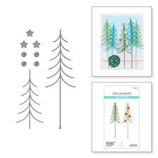 Spellbinders Sealed Christmas Tree Squiggle