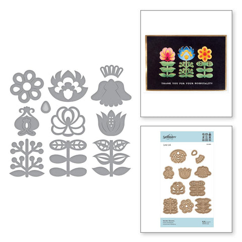 Spellbinders Nordic Blooms