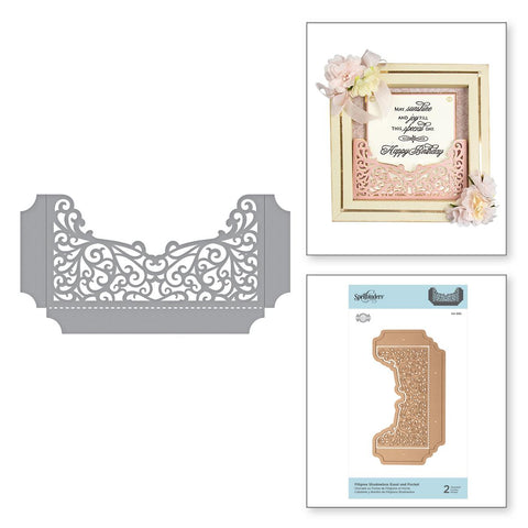 Spellbinders Filigree Shadowbox Easel and P