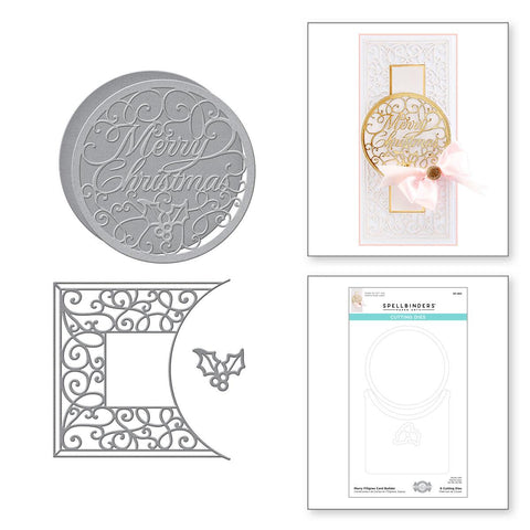 Spellbinders Merry Filigree Card Builder