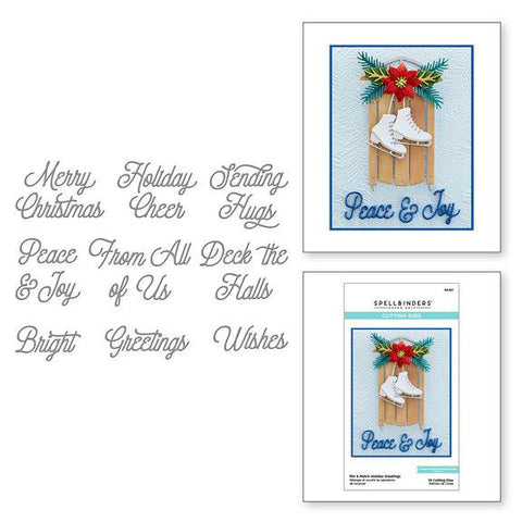 Spellbinders Mix & Match Holiday Greetings