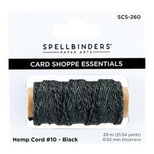 Spellbinders Black Cord #10 20m