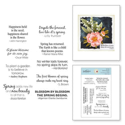 Spellbinders Spring Quotes