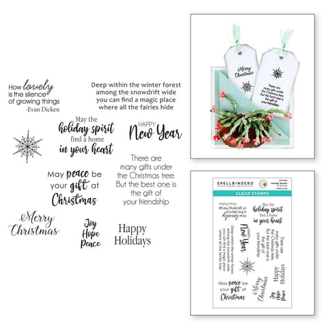 Spellbinders Holiday Quotes