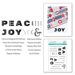 Spellbinders Peace & Joy