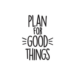 Pukka Pads Good Things Black Planner Decal - PP8950 - Lilly Grace Crafts