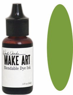 Ranger Make Art Dye Re-Inker Leaf Green - WVR64459 - Lilly Grace Crafts