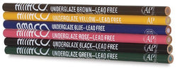 Amaco Black Underglaze Pencil - CLUP-Black - Lilly Grace Crafts