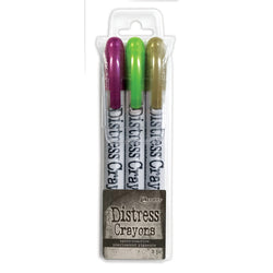 Ranger Tim Holtz Distress Halloween Pearl Crayons Set 4 - Limited Edition - TSHK81128 - Lilly Grace Crafts