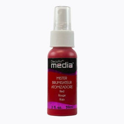 DecoArt Red (Media Mister) - CLDADMM06-2OZ - Lilly Grace Crafts