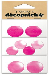 DecoPatch Round shapes, pink - CLDPBJM215 - Lilly Grace Crafts