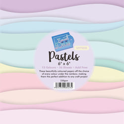 Sweet Dixie Sweet Dixie Pastel Paper Pad 6x6" 36 sheets - SDPP0030 - Lilly Grace Crafts