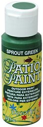 DecoArt Sprout Green Patio Paint - CLDCP13-2OZ - Lilly Grace Crafts