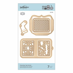 Spellbinders Charming Tag Pocket Etched Dies - SBS5-384 - Lilly Grace Crafts