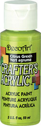 DecoArt Citrus Green Crafters Acrylic 2oz - CLDCA103-2OZ - Lilly Grace Crafts