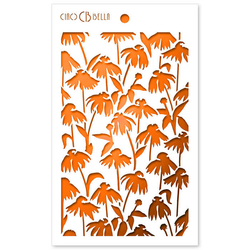 Ciao Bella Papers 5"x8" Stencil Daises - CBMS005 - Lilly Grace Crafts