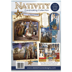 Debbi Moore Designs Cardmaking kit - Nativity - DMNC035 - Lilly Grace Crafts