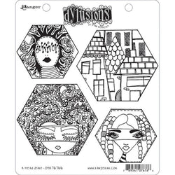 Ranger A Head Start Dylusions Stamp - DYR76766 - Lilly Grace Crafts