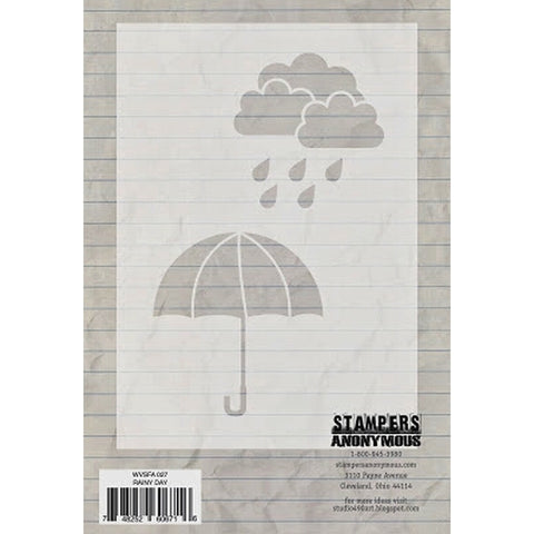 Stampers Anonymous_AGW Rainy Day - AGWVSFA027 - Lilly Grace Crafts