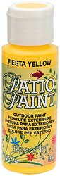 DecoArt Fiesta Yellow Patio Paint - CLDCP28-2OZ - Lilly Grace Crafts