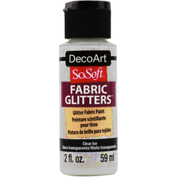 DecoArt Clear Ice Fabric Paint - CLDADSSFG01-2OZ - Lilly Grace Crafts