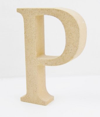 Creativ Letter P - 8cm - CLCV56375 - Lilly Grace Crafts