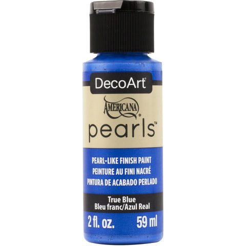 DecoArt True Blue Americana Pearls - 2Oz. - CLDAP036-2OZ - Lilly Grace Crafts