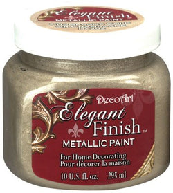 DecoArt Champagne Gold Elegant Finish 10oz - CLDA202-10OZ - Lilly Grace Crafts