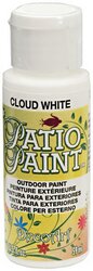 DecoArt Cloud White Patio Paint 2oz - CLDCP14-2OZ - Lilly Grace Crafts