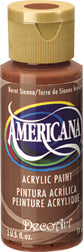 DecoArt Burnt Sienna Americana Acrylic 2oz. - CLDAO63-2OZ - Lilly Grace Crafts