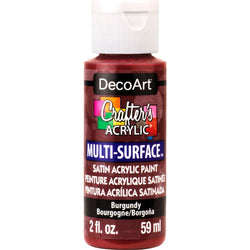 DecoArt Burgundy Crafters Multi-Surface 2-Oz. - CLDADCAM07-2OZ - Lilly Grace Crafts