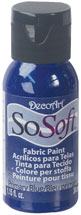 DecoArt Primary Blue SoSoft 1Oz. - CLDA-DSS42-1OZ - Lilly Grace Crafts