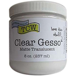 The Crafters Workshop Clear Gesso 8oz - TCW9007 - Lilly Grace Crafts