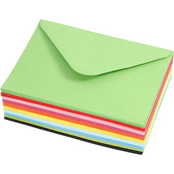 Creativ Coloured Envelopes C6 80g 100 pcs - CLCV20620 - Lilly Grace Crafts