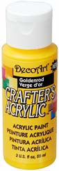 DecoArt Goldenrod Crafters Acrylic 2oz - CLDCA118-2OZ - Lilly Grace Crafts