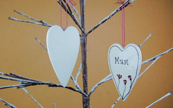 Country Love Crafts Long Hanging Heart with Wire Box Quantity 12 - CLMC401 - Lilly Grace Crafts