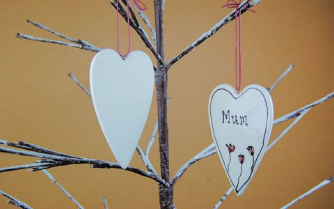 Country Love Crafts Long Hanging Heart with Wire Box Quantity 12 - CLMC401 - Lilly Grace Crafts