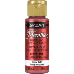 DecoArt Royal Ruby Americana Metallics 2oz - CLDA074 - Lilly Grace Crafts