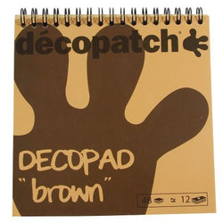 DecoPatch Decopad colour block brown - CLDPBLOC06 - Lilly Grace Crafts