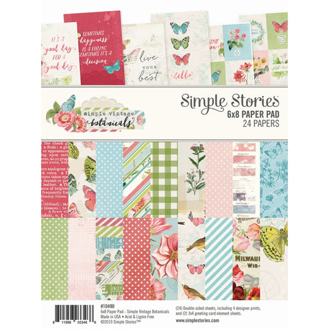 Simple Stories 6x8 Pad - SI10490 - Lilly Grace Crafts