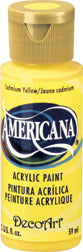 DecoArt Cadmium Yellow (TRSP) Americana Acrylic 2oz - CLDAO10-2OZ - Lilly Grace Crafts