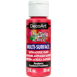 DecoArt Raspberry Crafters Multi-Surface 2-Oz. - CLDADCAM06-2OZ - Lilly Grace Crafts