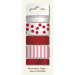 Reds Decorative Tape - MMENC1029 - Lilly Grace Crafts