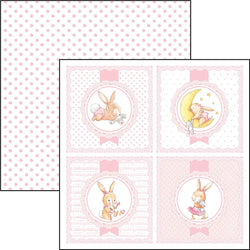 Ciao Bella Papers 12"x12" Sheets x12 Coccole per la nanna Girl - CBSS064 - Lilly Grace Crafts