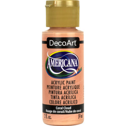 DecoArt Coral Cloud 2oz Americana Acrylic - CLDA397-2OZ - Lilly Grace Crafts