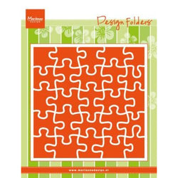 Marianne Design Embossing Folder Puzzle - MDDF3422 - Lilly Grace Crafts