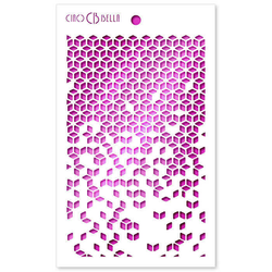 Ciao Bella Papers 5"x8" Stencil Cubes - CBMS022 - Lilly Grace Crafts